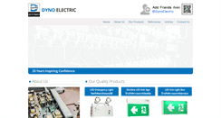 Desktop Screenshot of dynoelectric.com