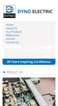 Mobile Screenshot of dynoelectric.com
