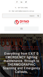 Mobile Screenshot of dynoelectric.com.au